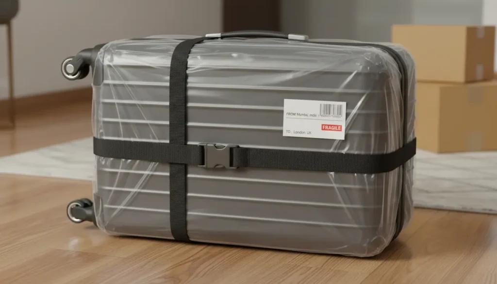 2. Pack for a Luggage Transfer Service