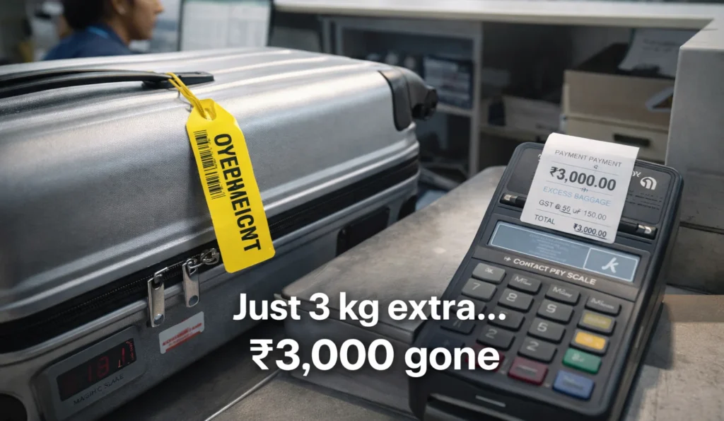 1. Excess Baggage Charges in India