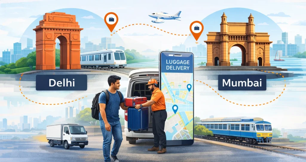 1. How to Send Luggage from One City to Another in India