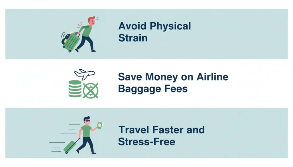 2. Why You Should Send Luggage Instead of Carrying It