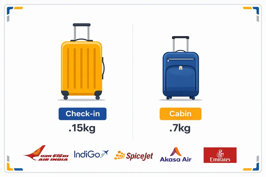 Standard Baggage Rules in India (2)